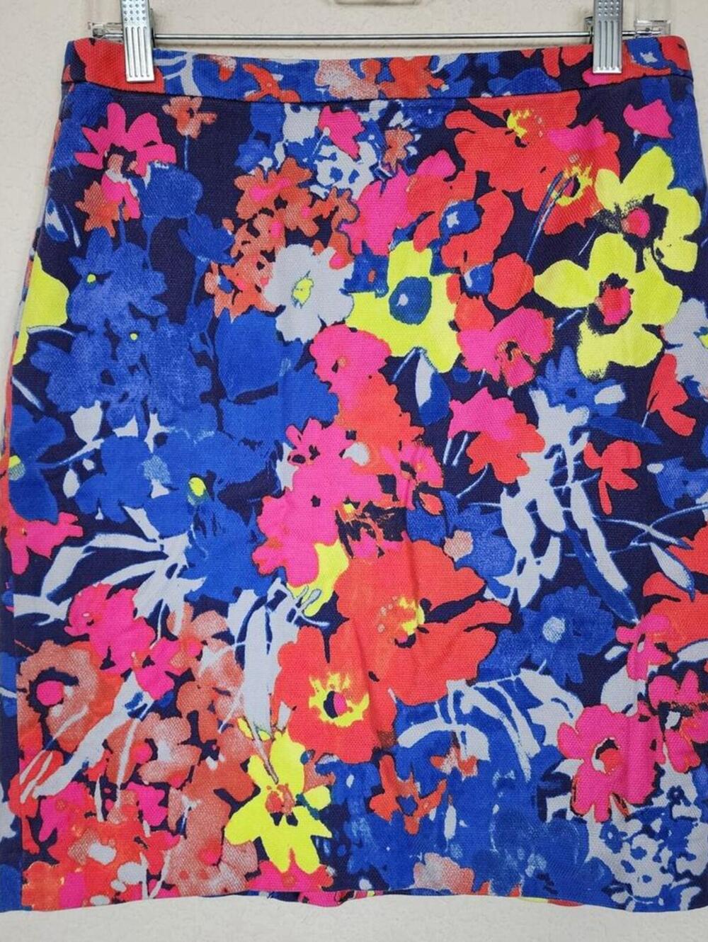 Ann Taylor Loft 10P Floral Skirt